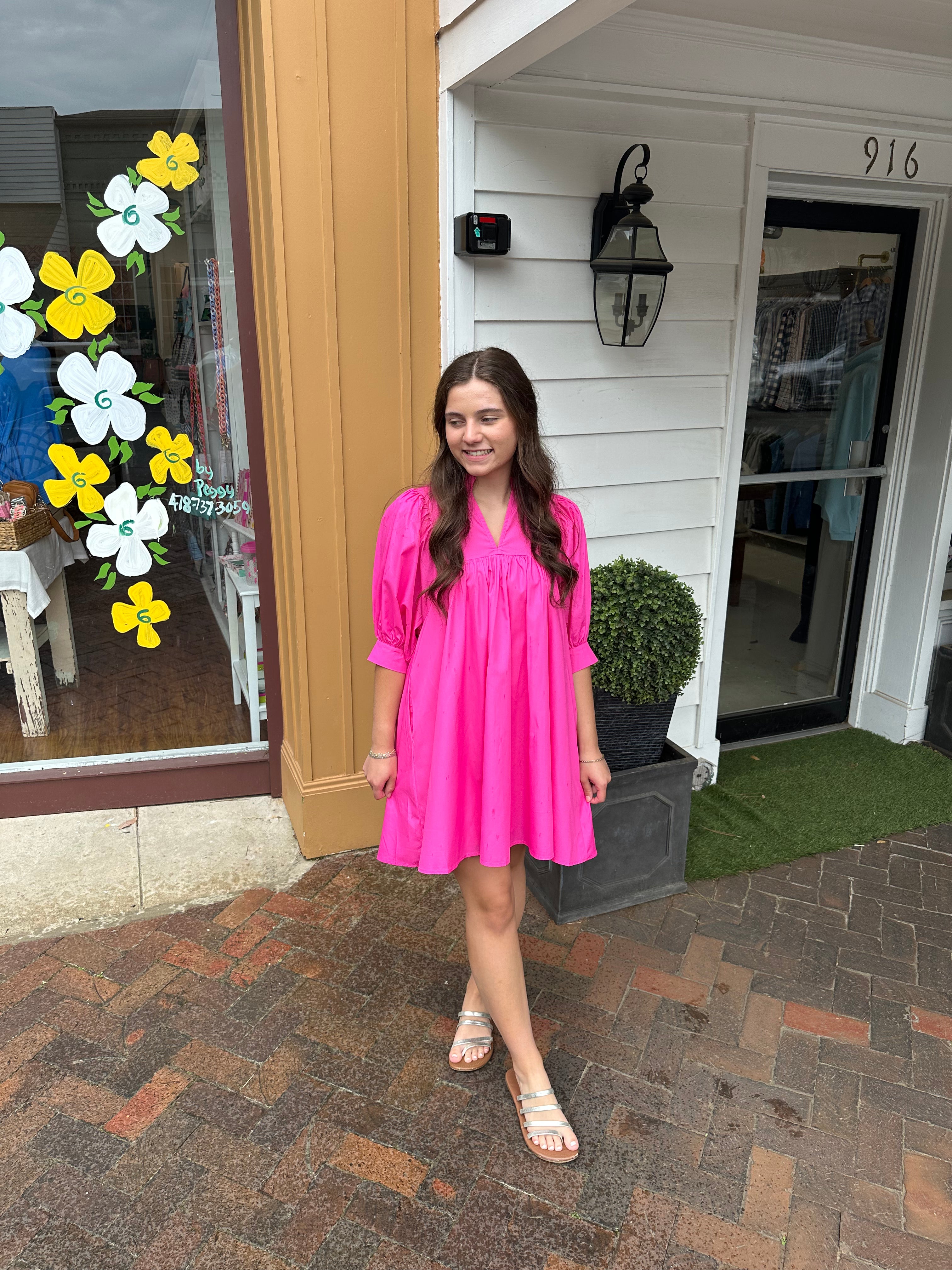 Summertime Soiree Dress - Pink