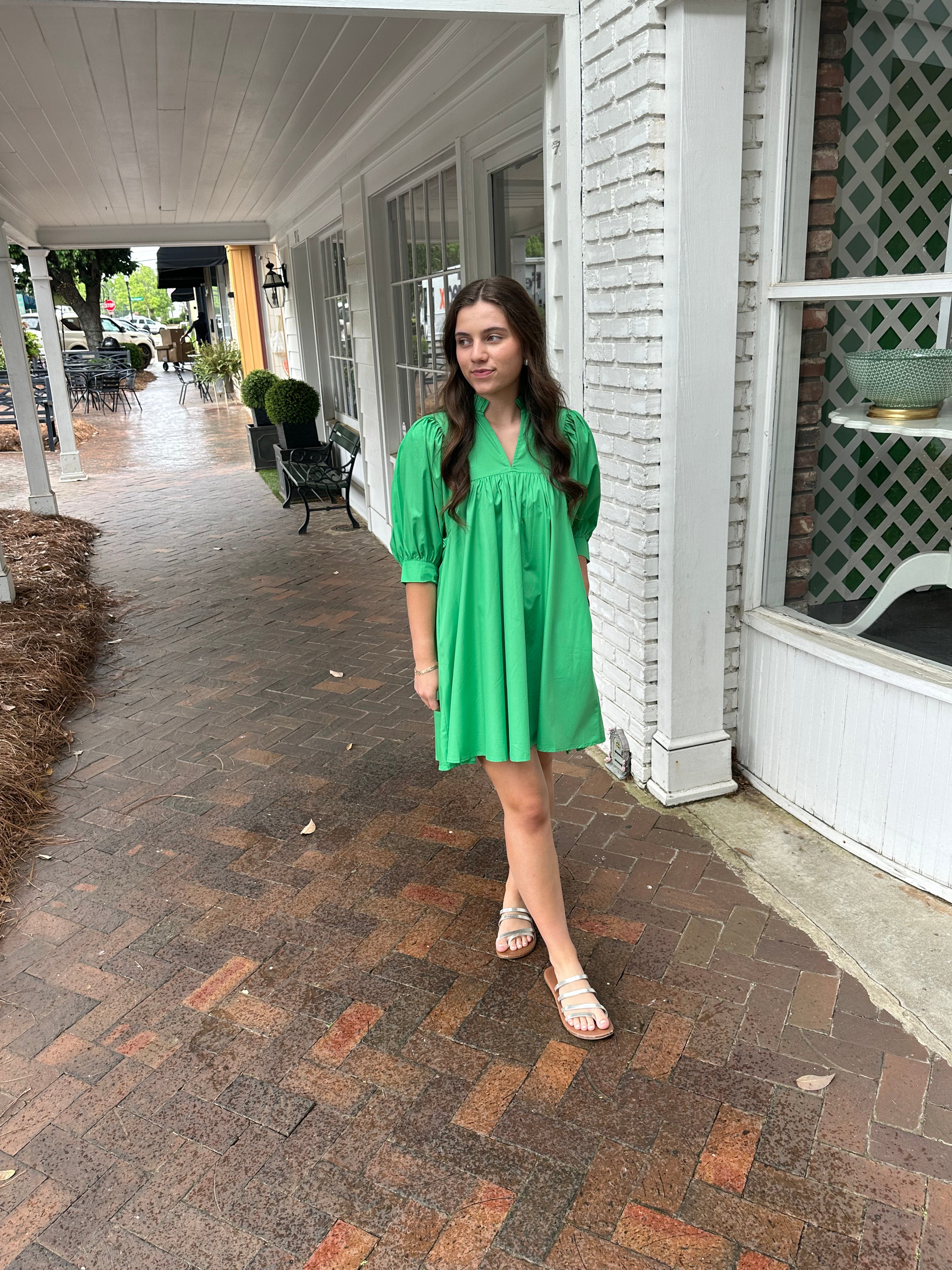 Summertime Soiree Dress - Green