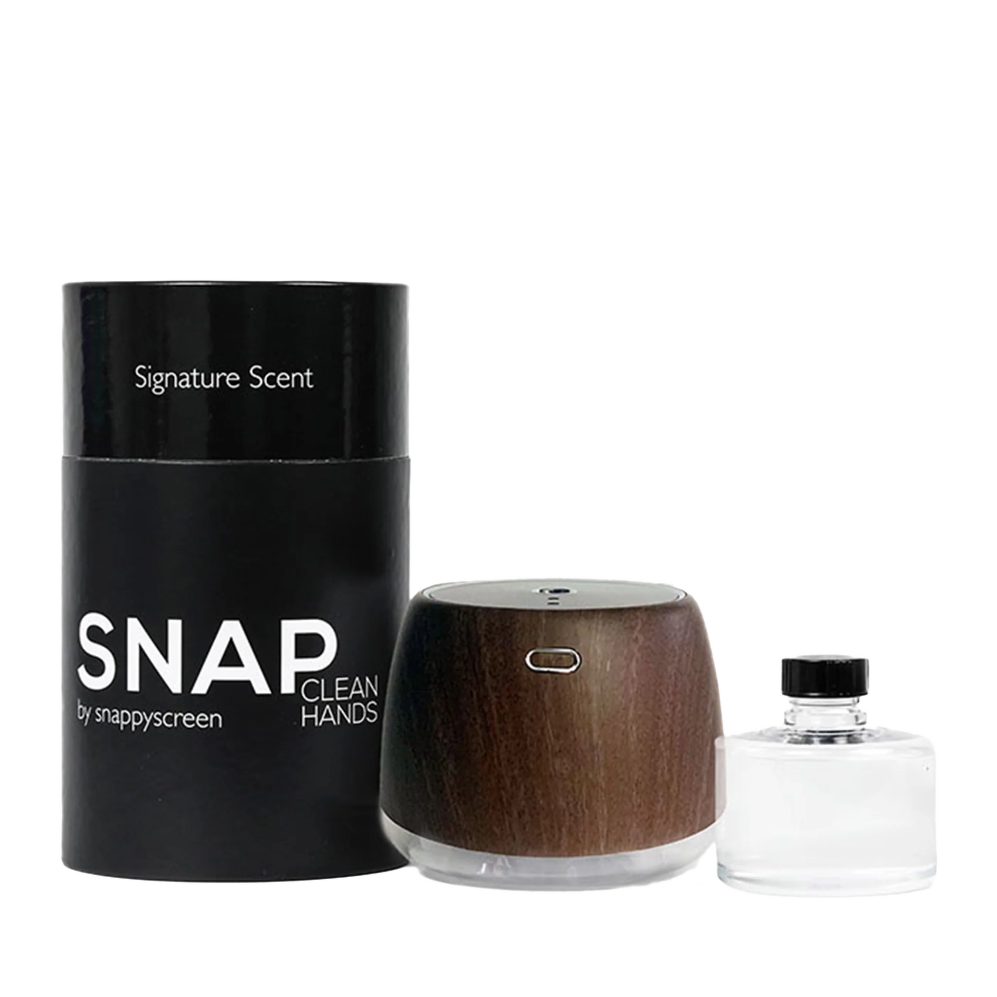 Snap Woodgrain Touchless Mist Sanitizer- Signature Scentp