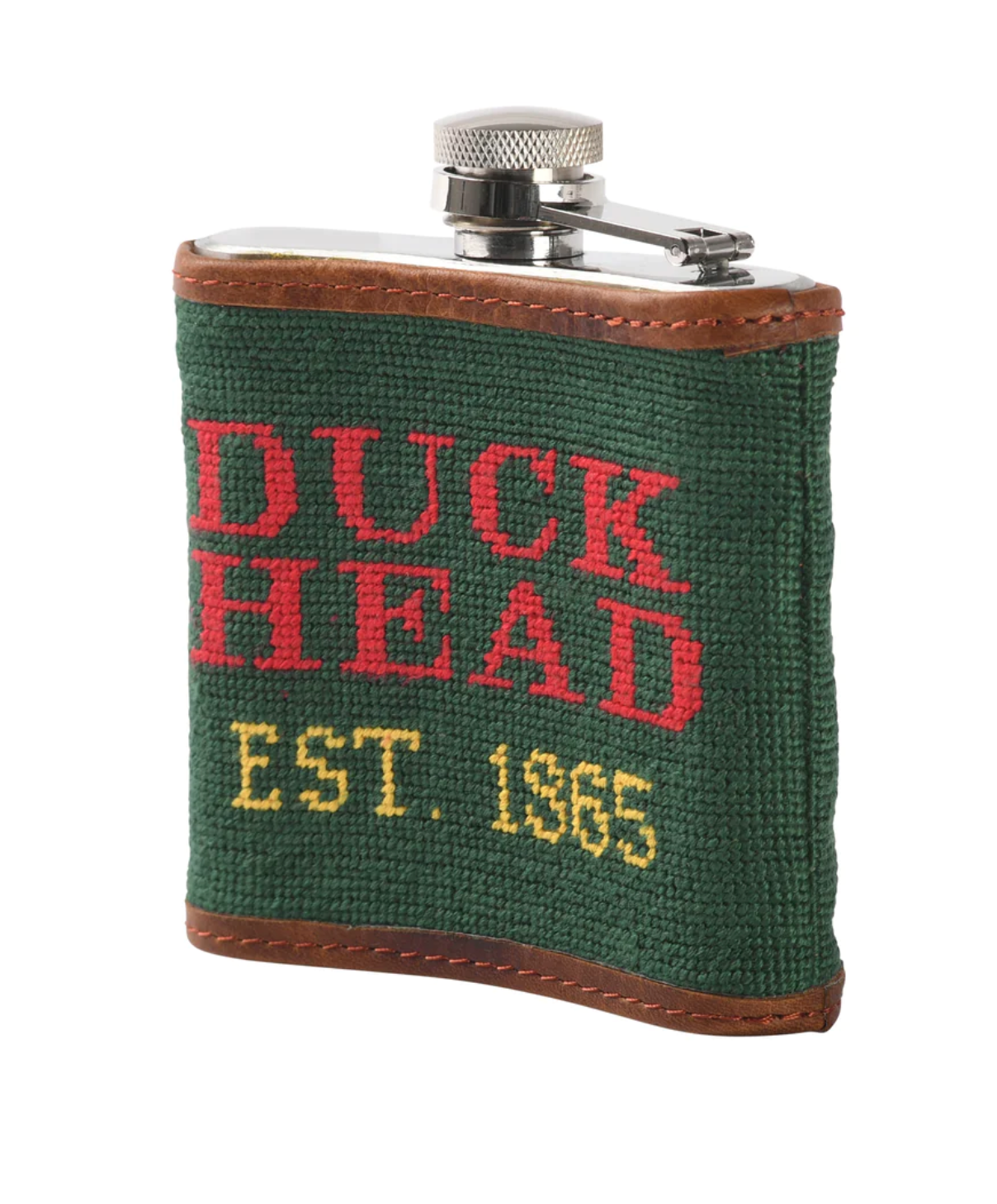 Duckhead Needlepoint Flask