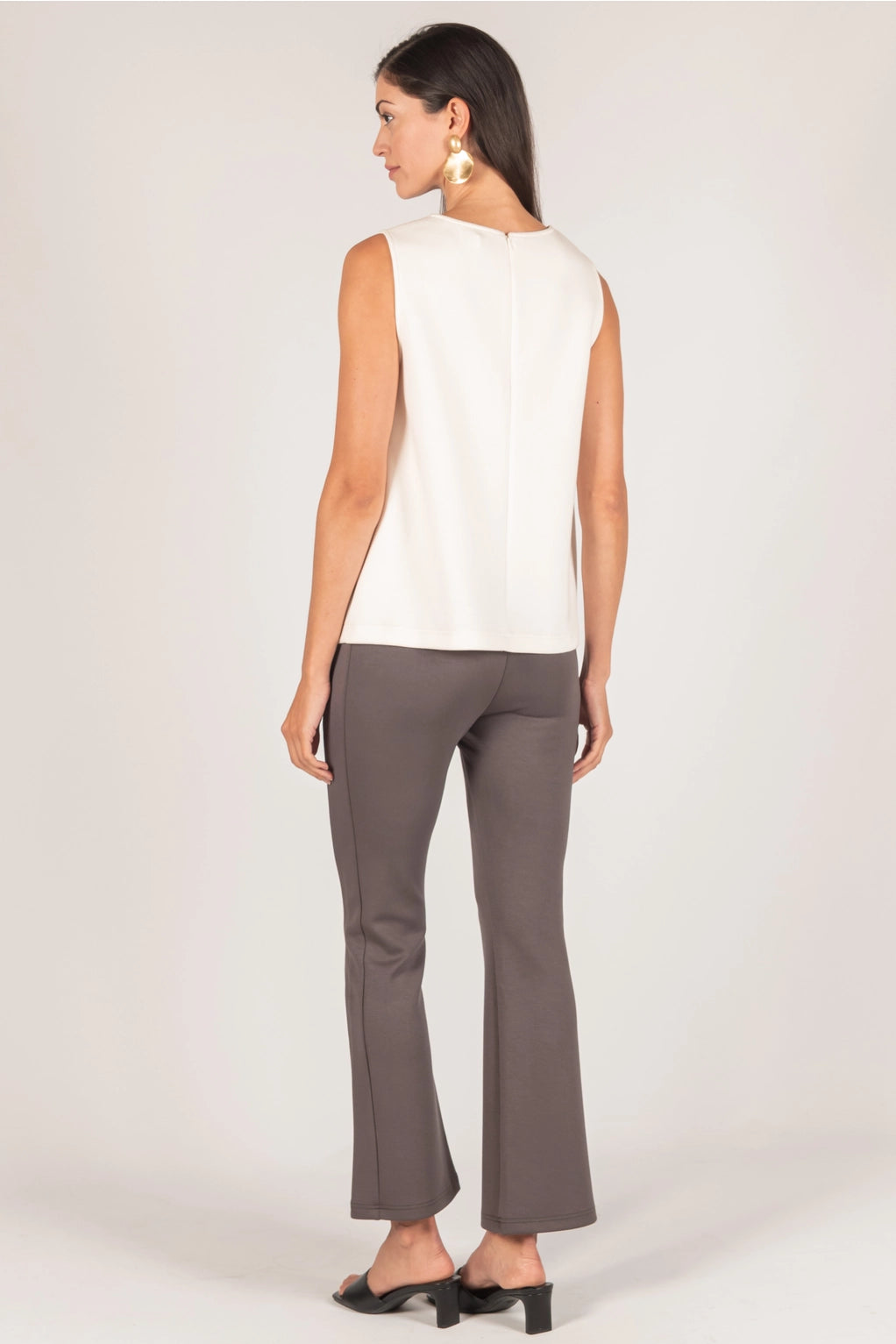 Butter Modal Fitted Flare Pants- Two Colors