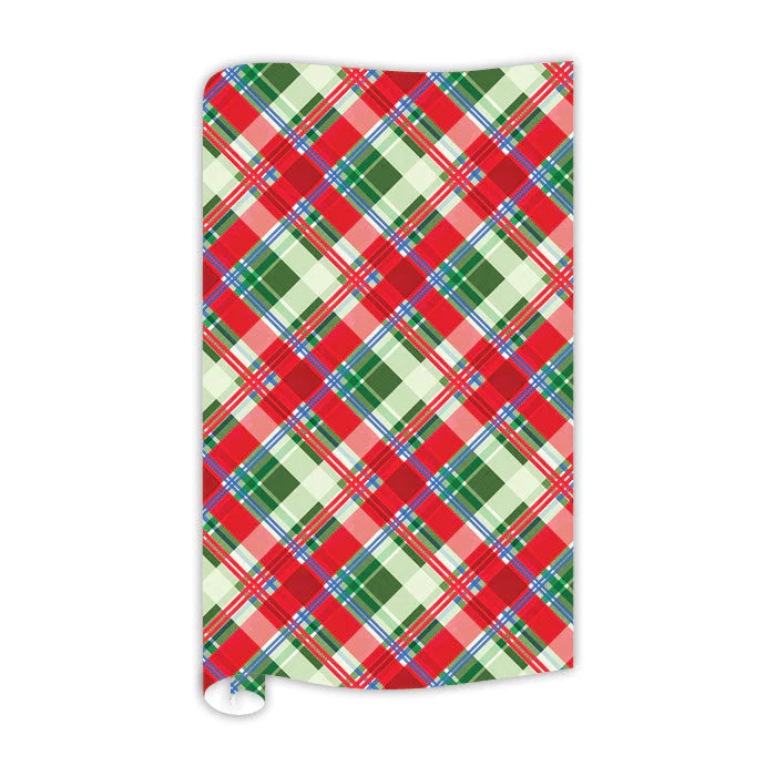 Wrapping Paper - Traditional Plaid Gift Wrap