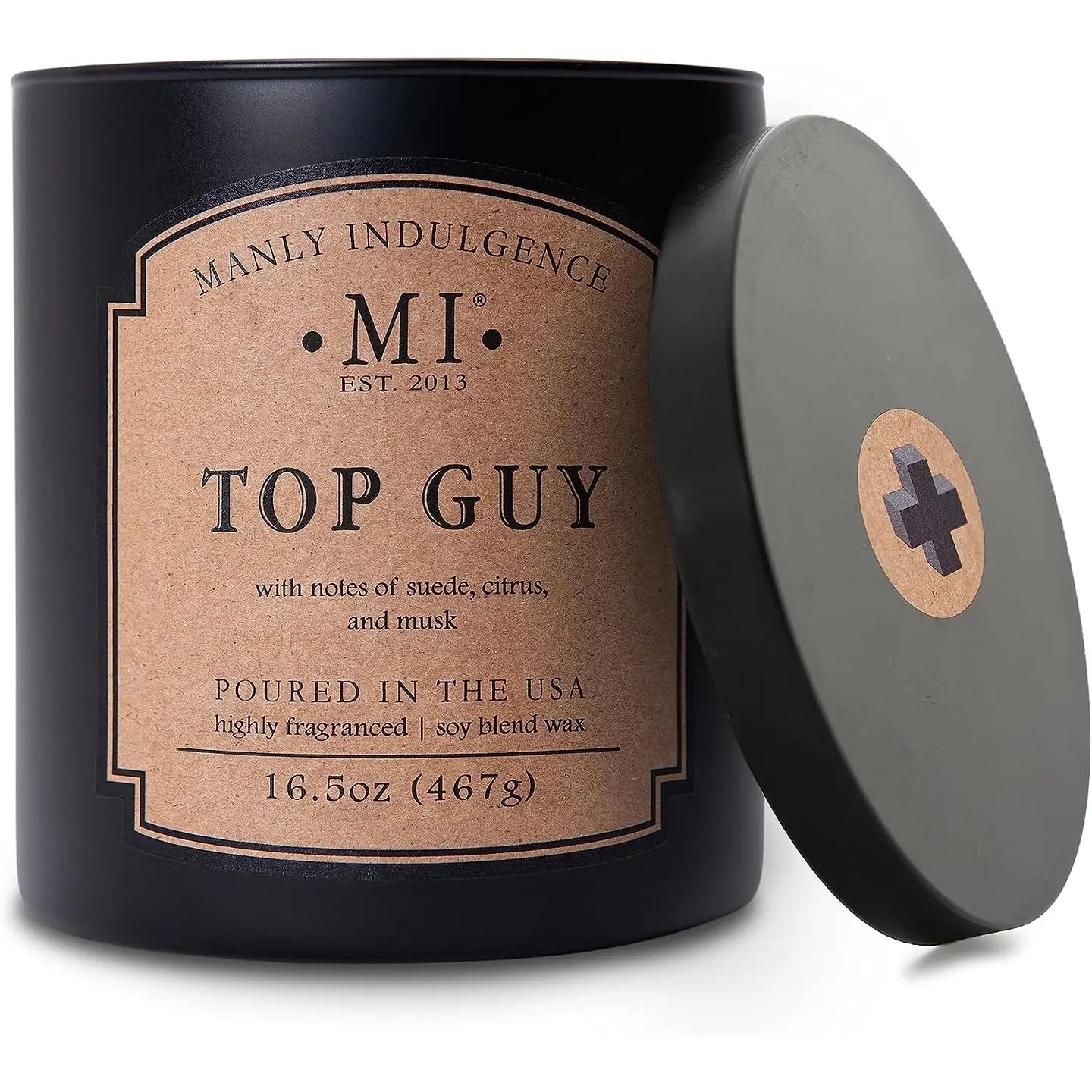 Manly Indulgence Classic Candle- Top Guy