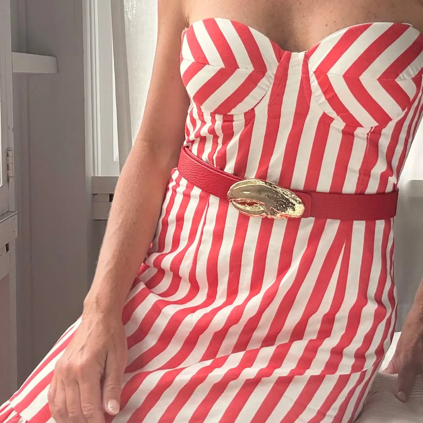 Maraschino & Biscotti Reversible Leather Belt