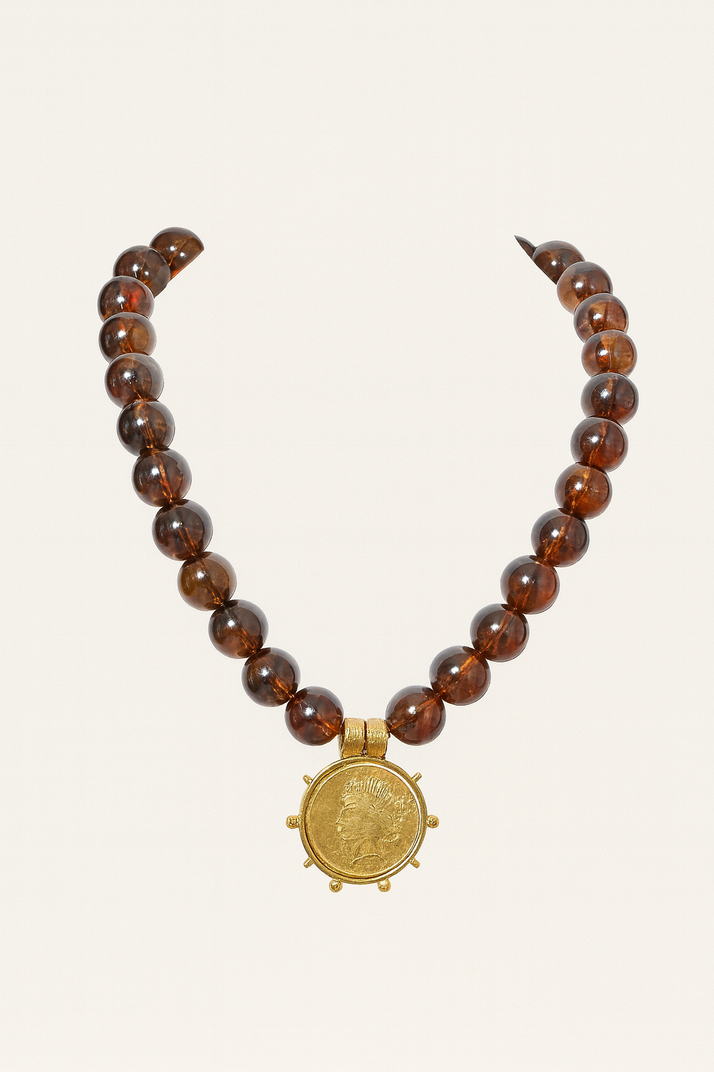 The Tortoise Coin Necklace