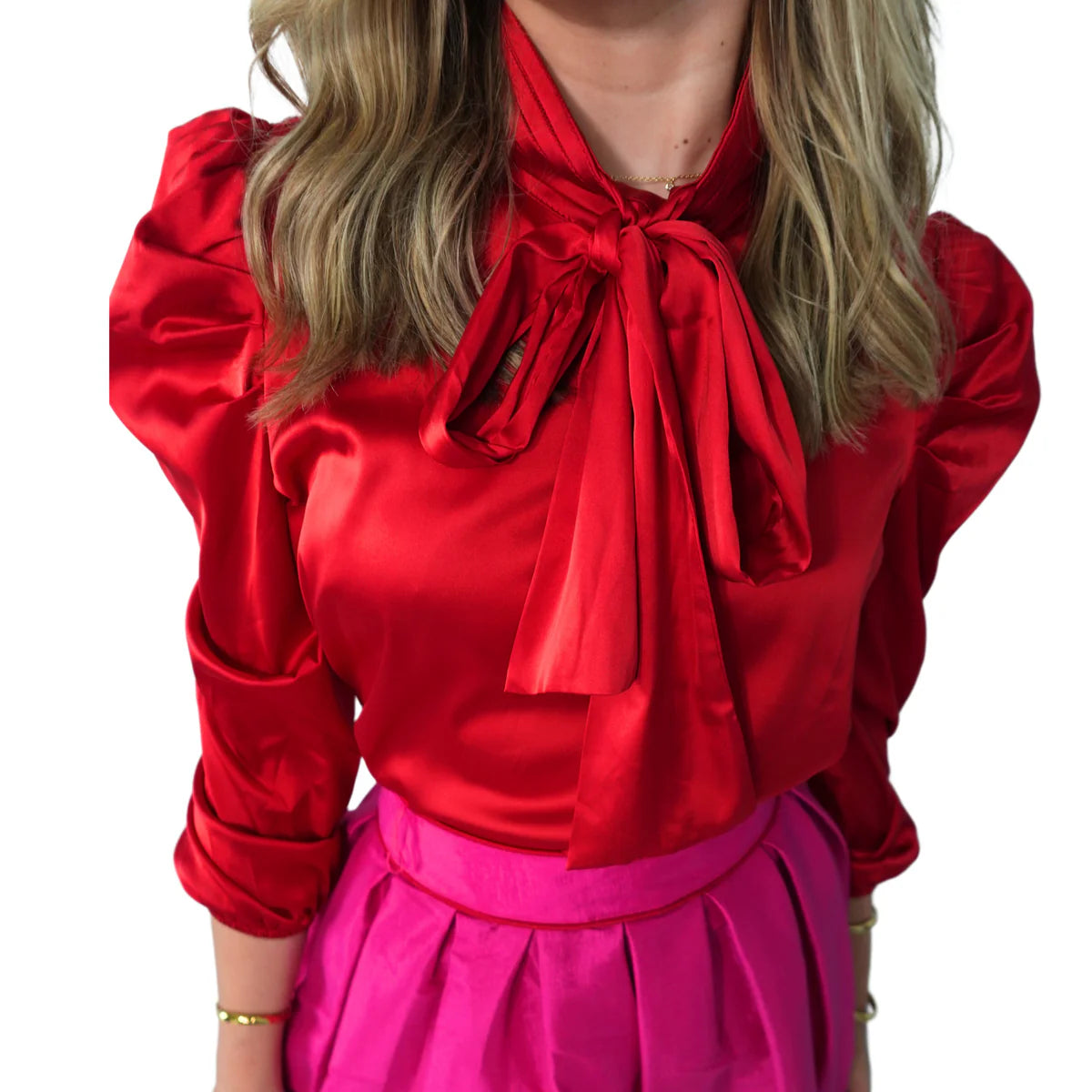 Katherine Top - Ruby Red