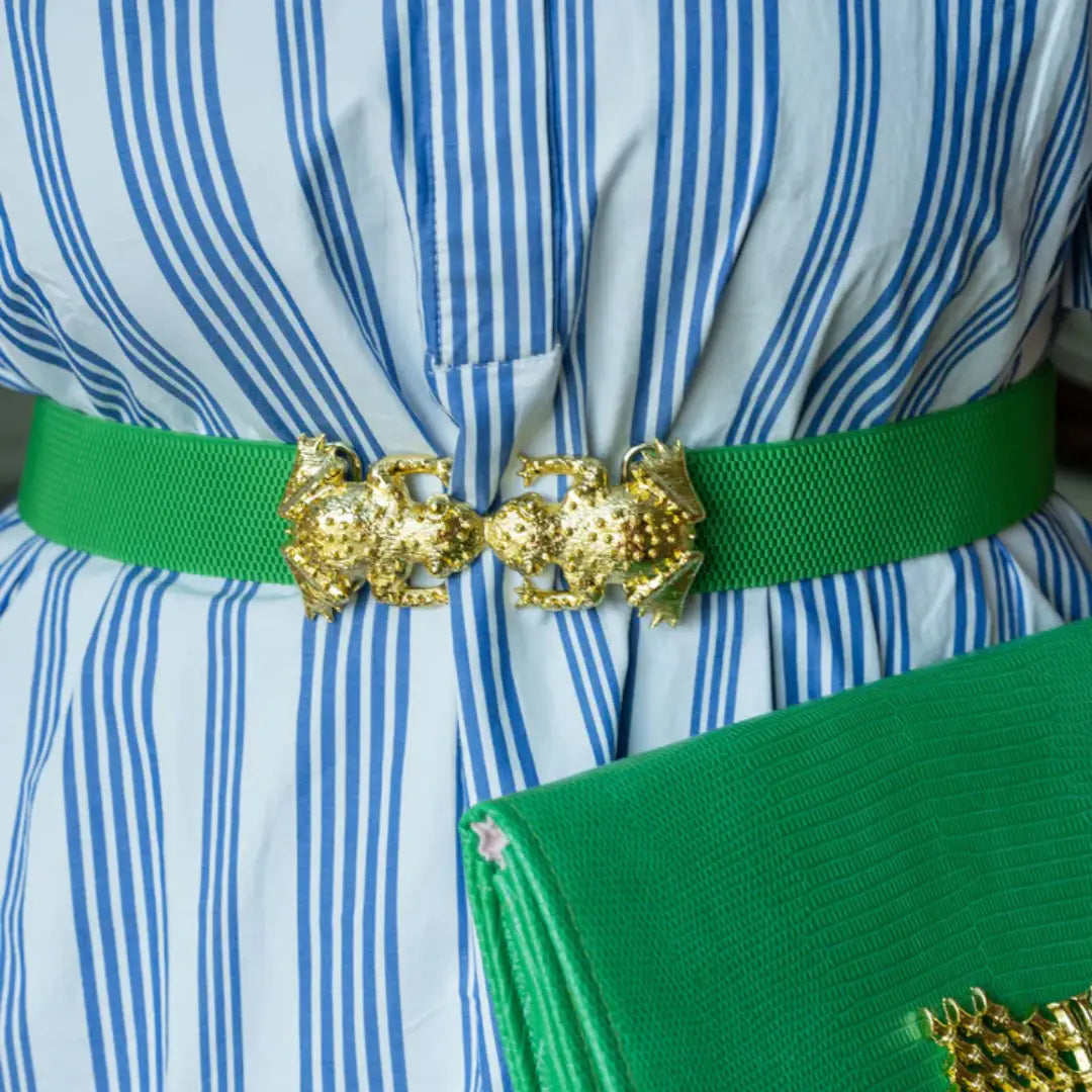 Green Stretch Belt Band