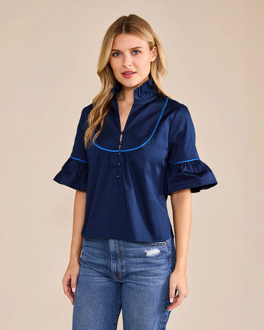 Meredith Top - Navy