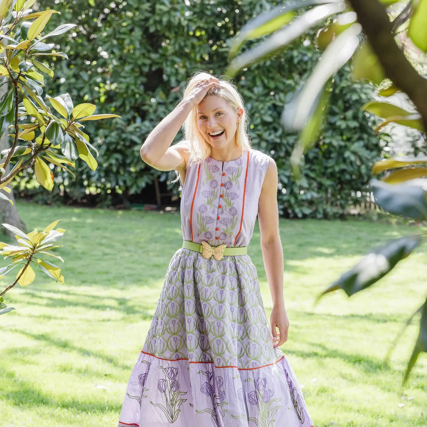 Chartreuse-Or-Dare & Honey Reversible Leather Belt