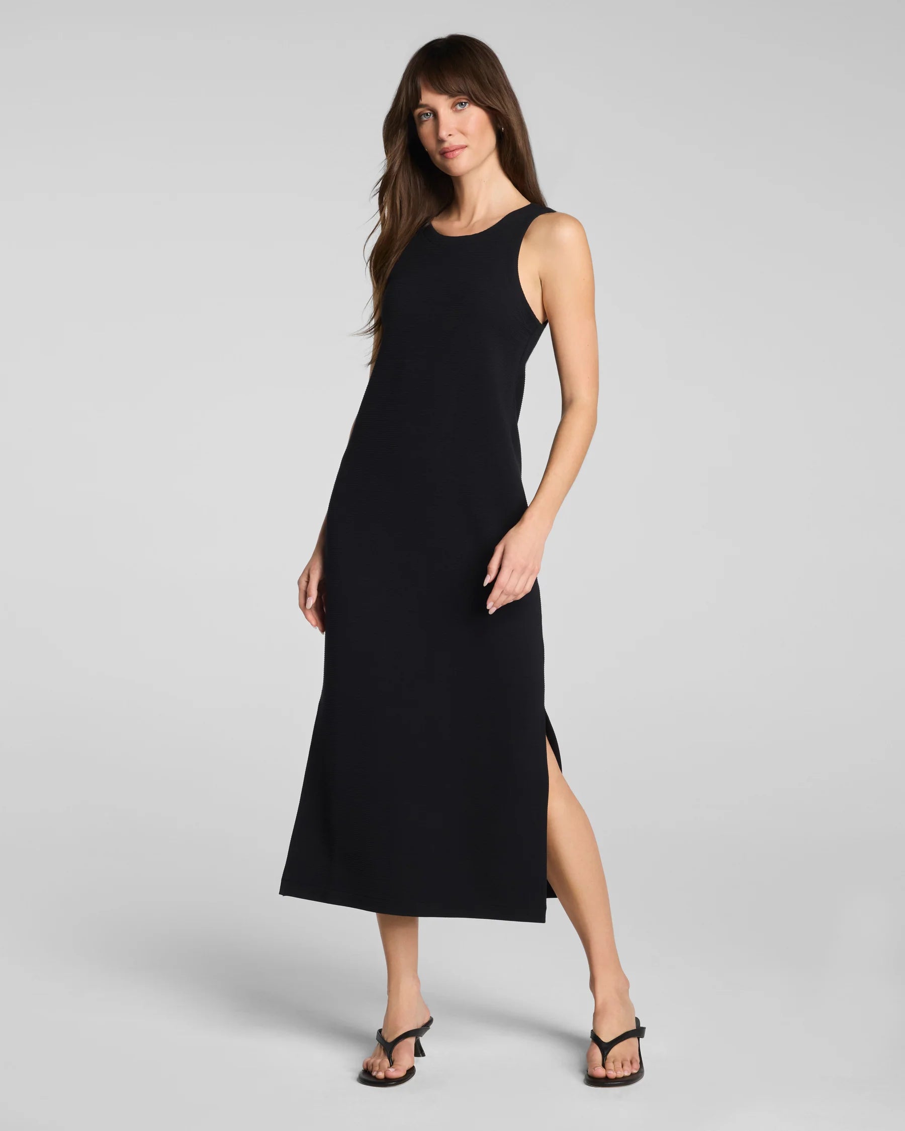 French Rib Maxi Tank Dress - Two Colors