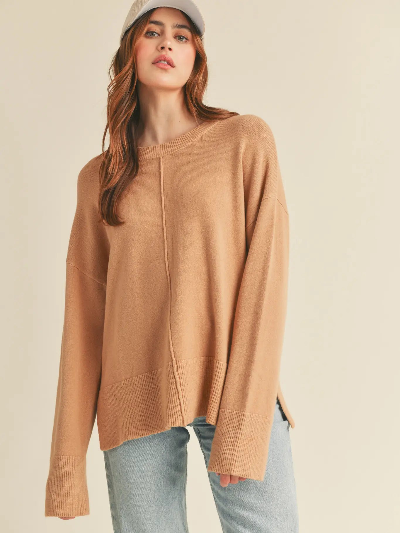 Blake Basic Sweater Top - Three Colors