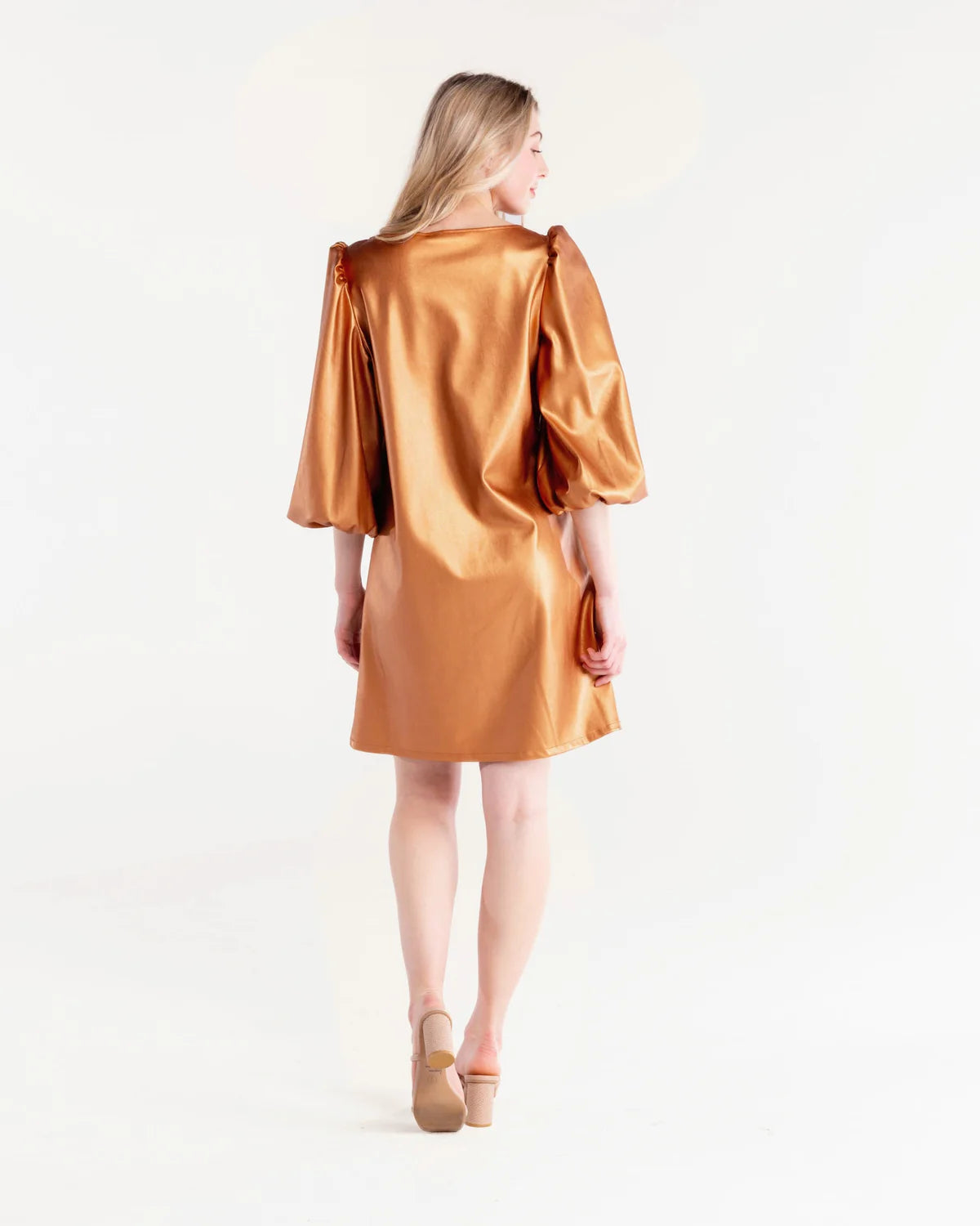Colette Dress- Copper