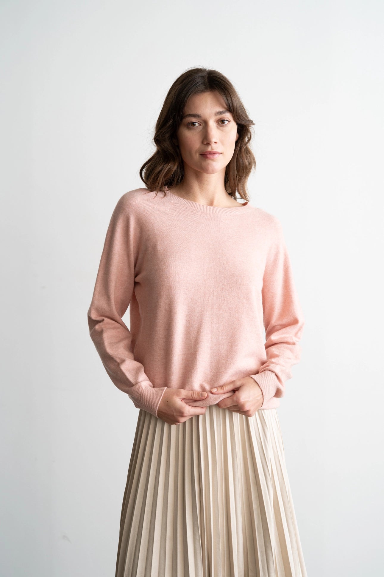 The Lottie Crew Neck Sweater - Two Colors