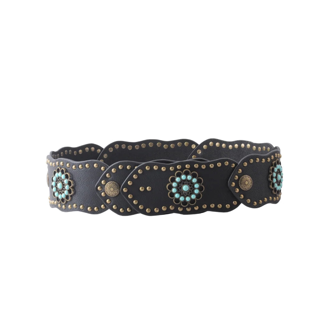 Santa Fe Scallop Corset Belt