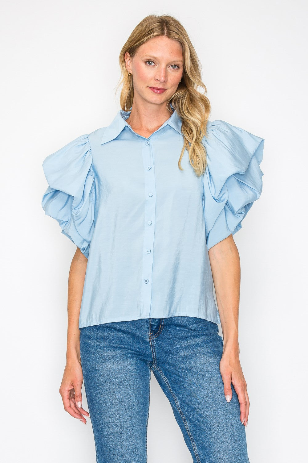 The Ava Blouse-  Two Colors