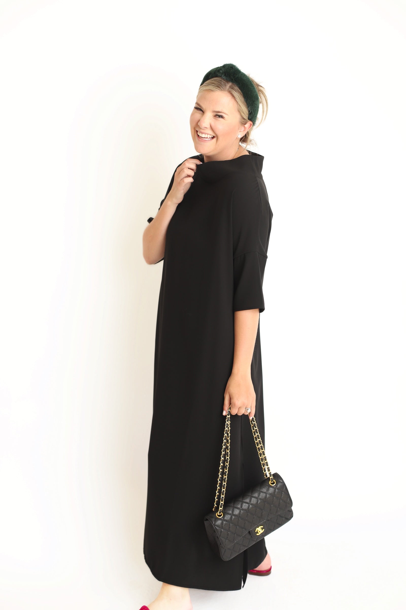 Audrey Maxi Dress- Black