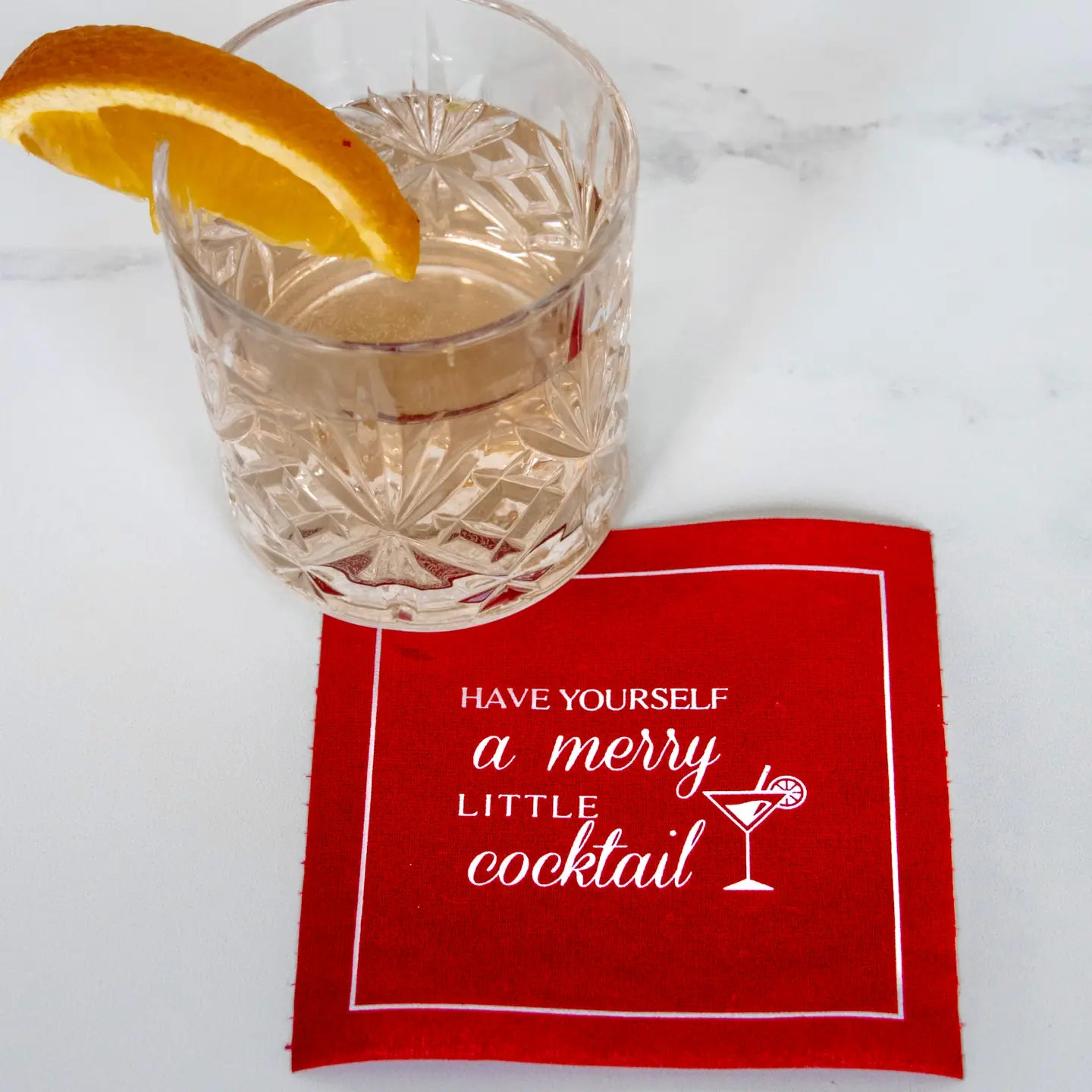 Have Yourself A Merry Little Cocktail - Cocktail Napkin Roll