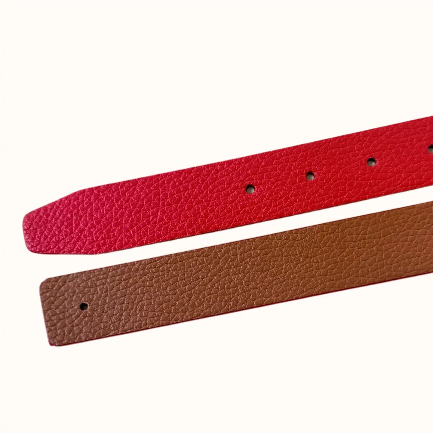 Maraschino & Biscotti Reversible Leather Belt