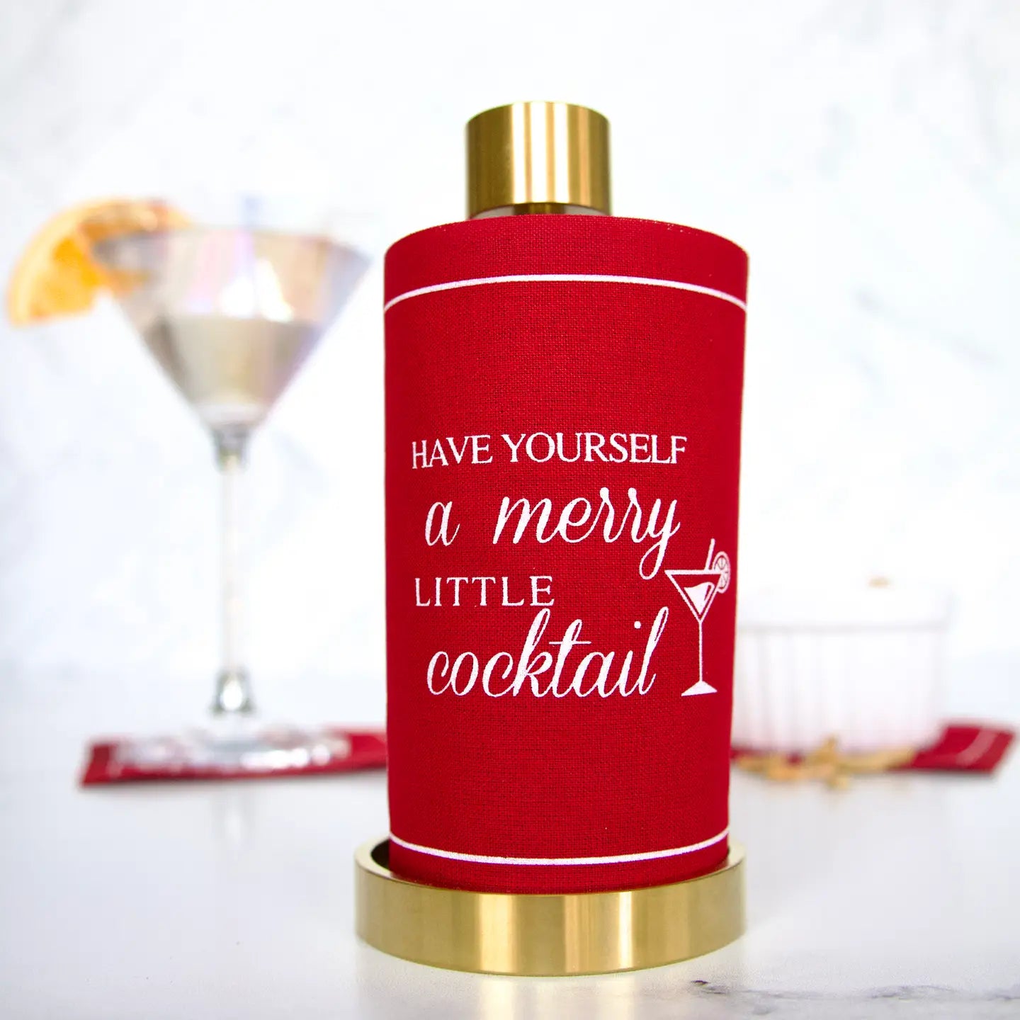 Have Yourself A Merry Little Cocktail - Cocktail Napkin Roll