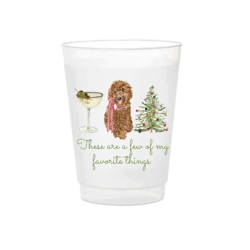 Few of My Favorite Things Cups - Pack of 8