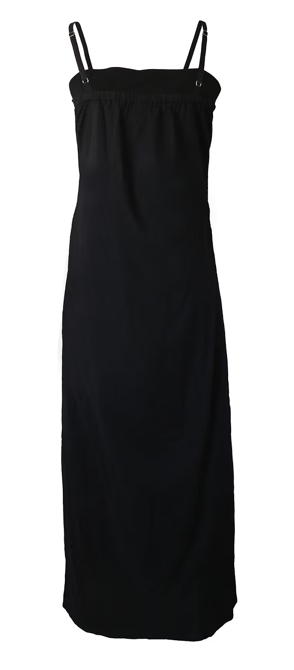 The Sarah Ann - Black with Pink Florals