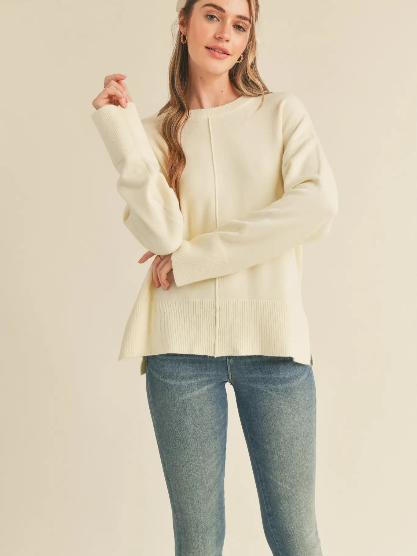 Blake Basic Sweater Top - Three Colors