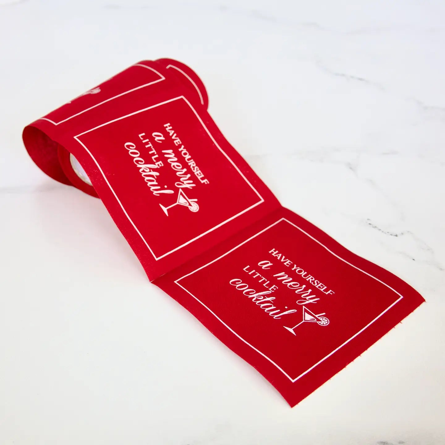 Have Yourself A Merry Little Cocktail - Cocktail Napkin Roll
