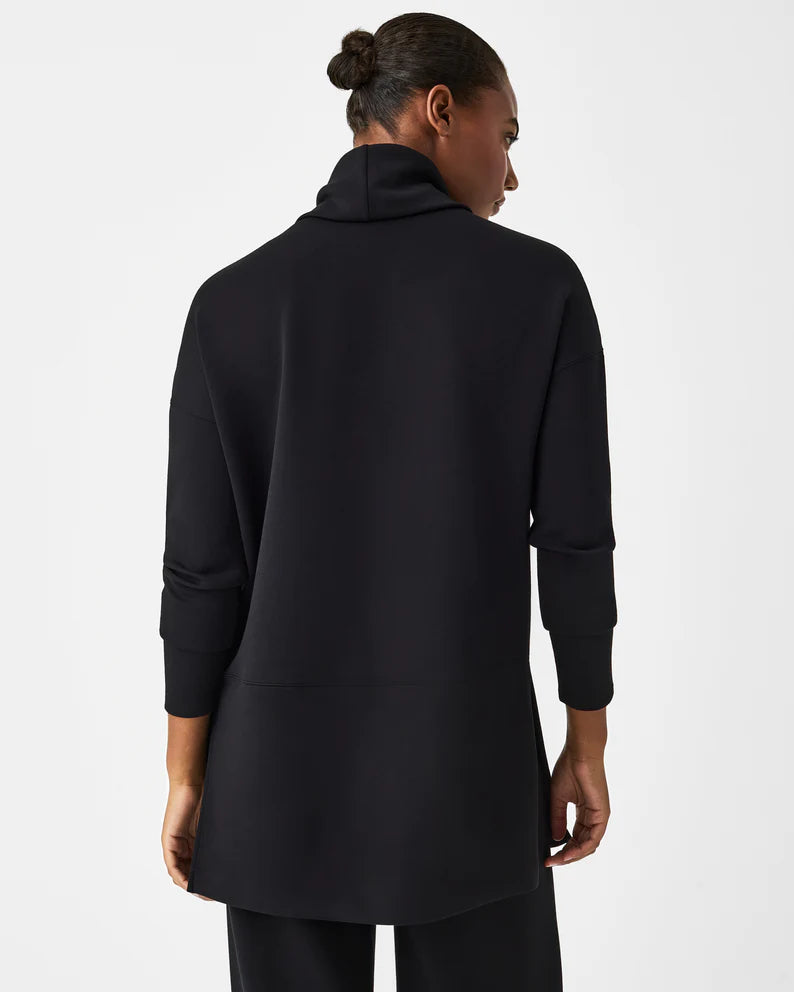 AirEssentials Turtleneck Tunic- Black