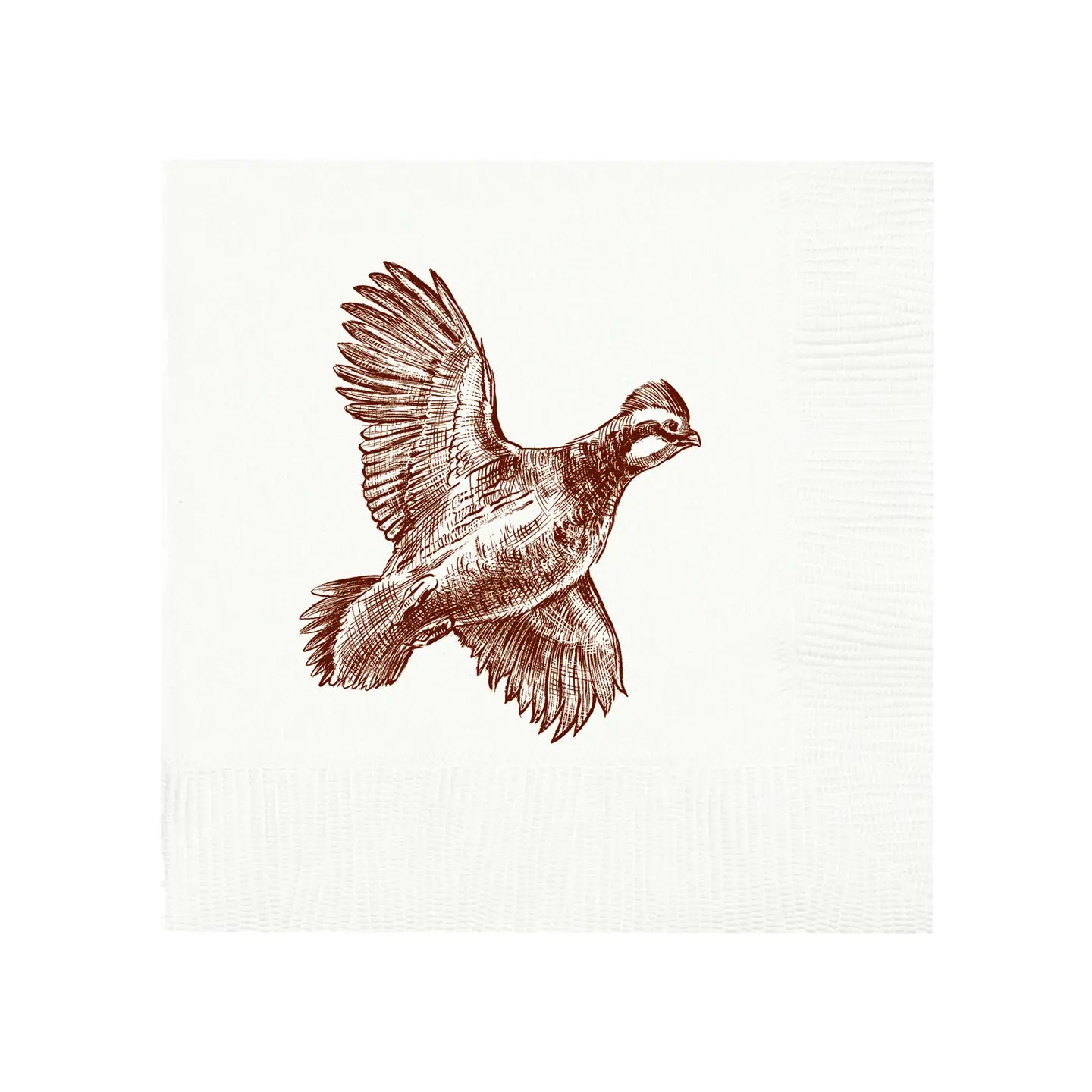 Cocktail Napkin- Quail