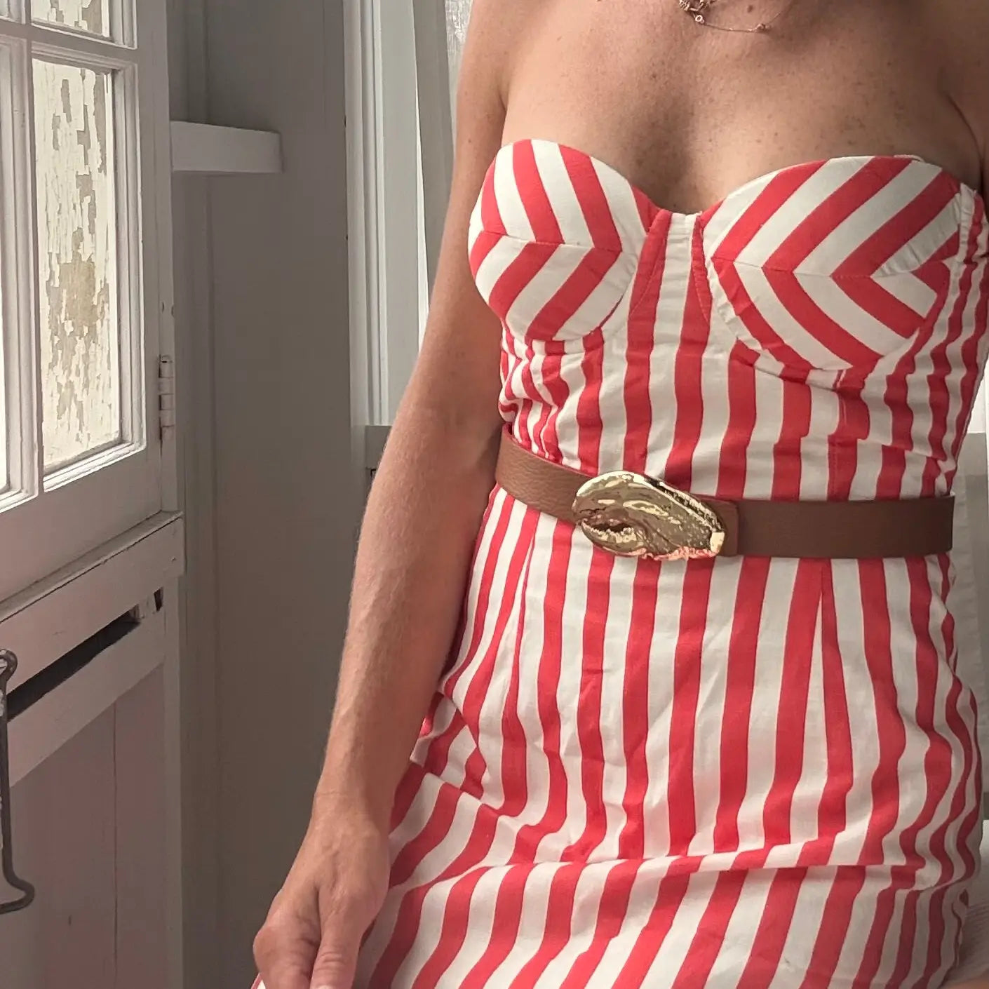 Maraschino & Biscotti Reversible Leather Belt