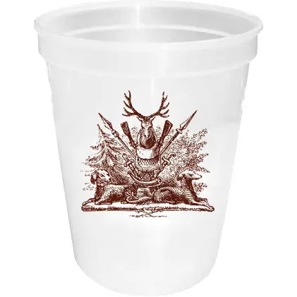 Hunting Crest Biodegradable Cups - 10 Pack