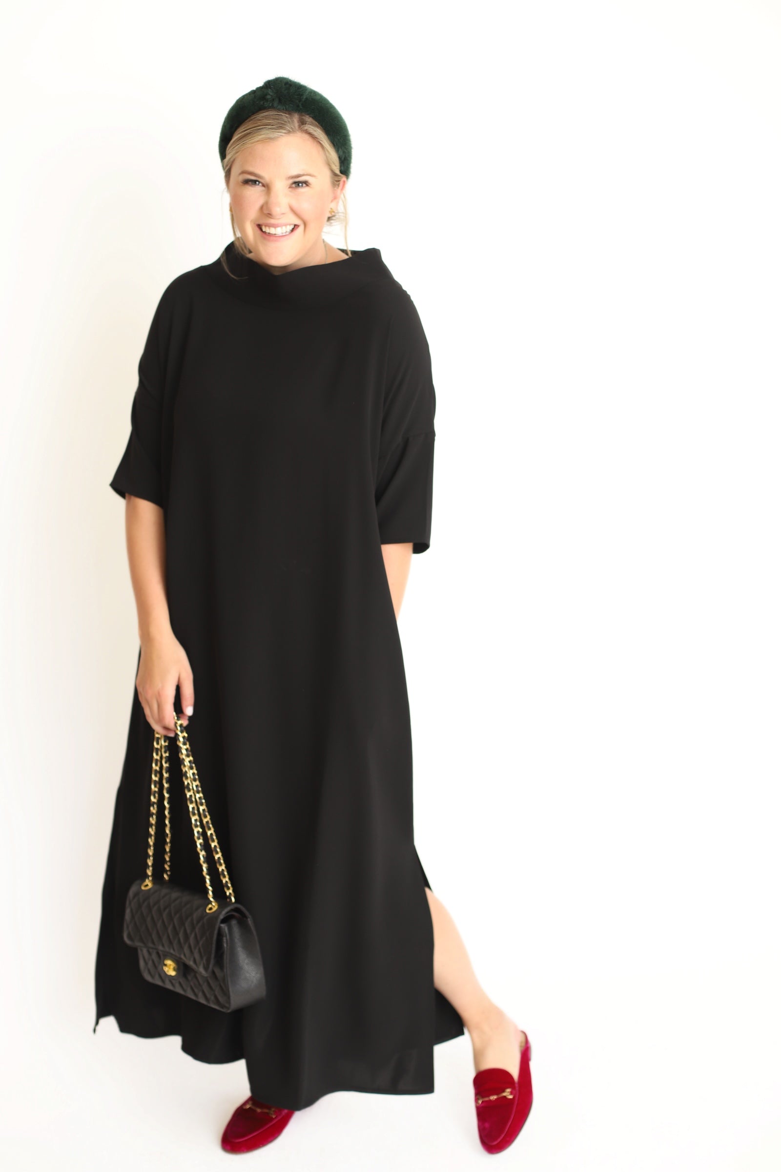 Audrey Maxi Dress- Black