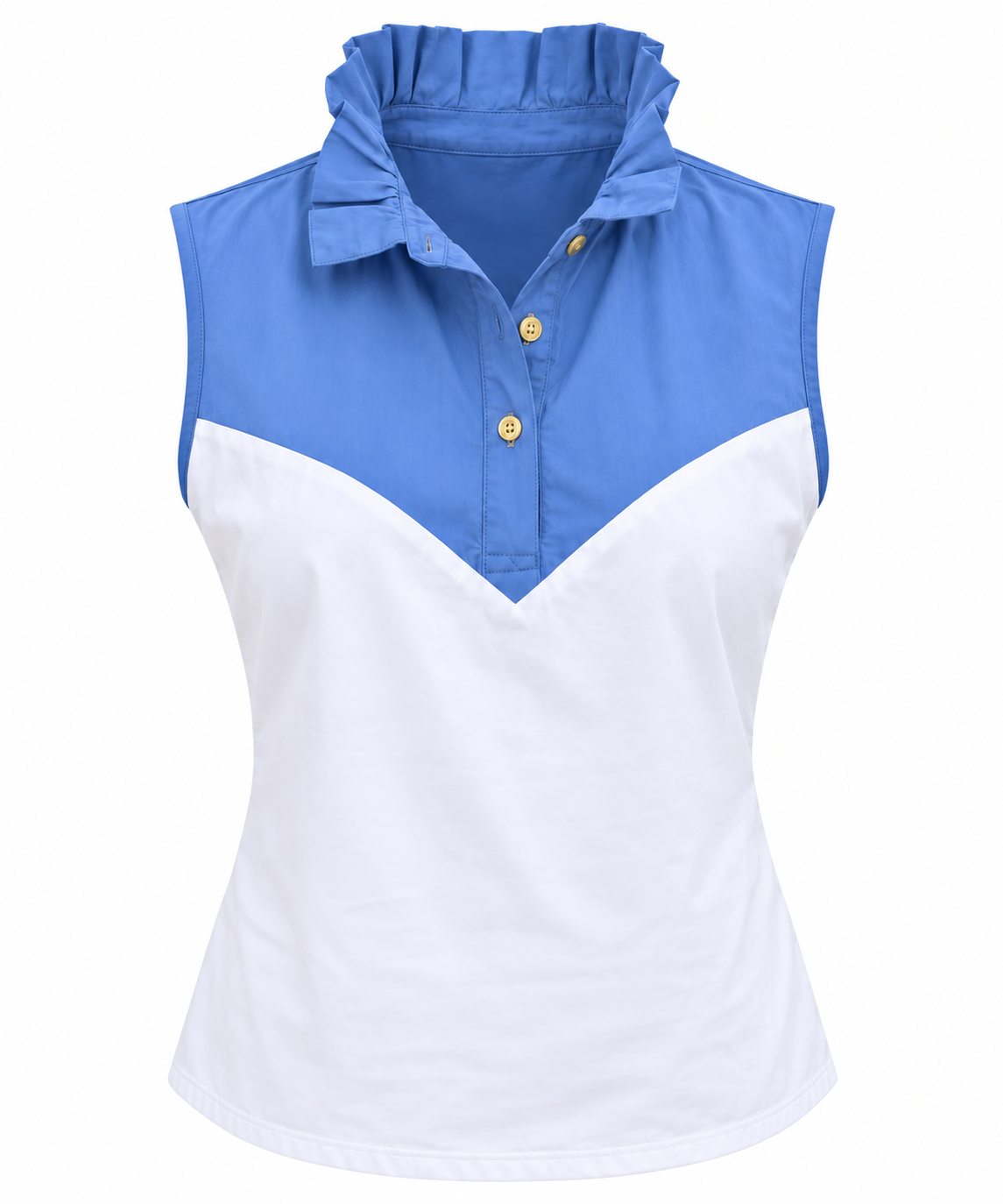 The Pom Pom Tank - Chambray