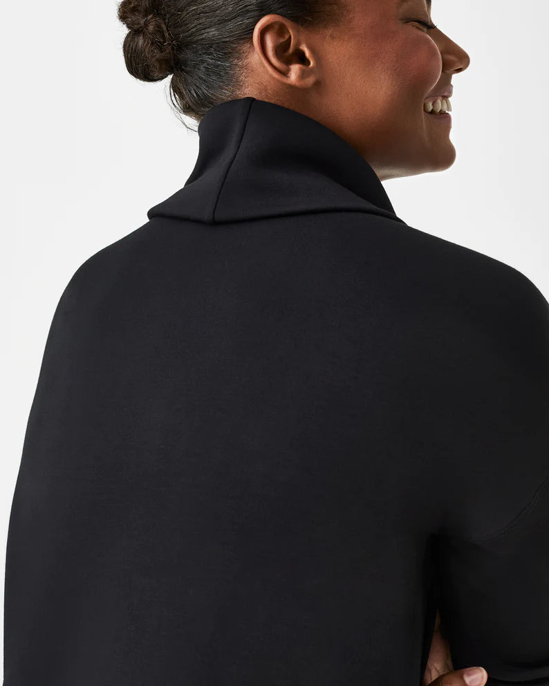 AirEssentials Turtleneck Tunic- Black