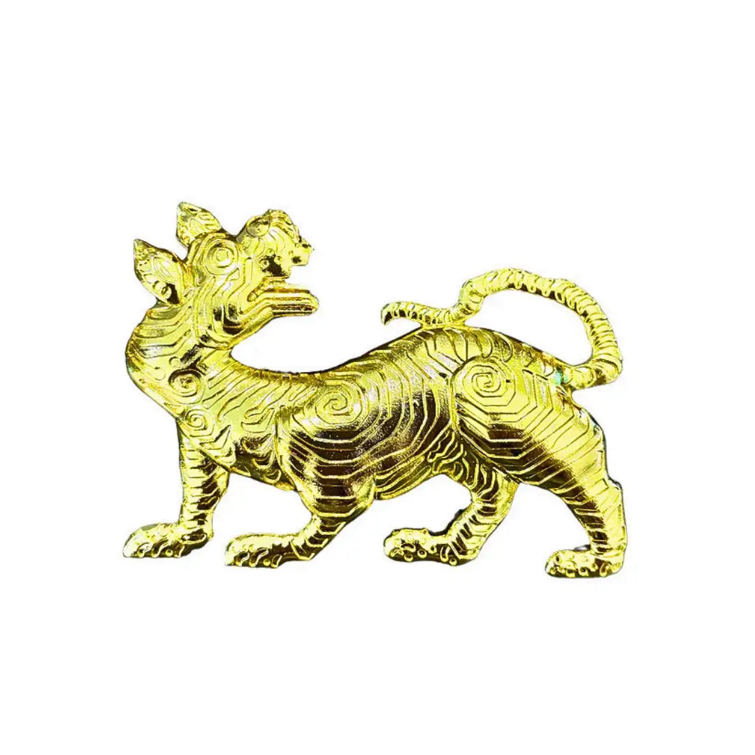 Tibet Tiger Stretch Band Belt Buckle