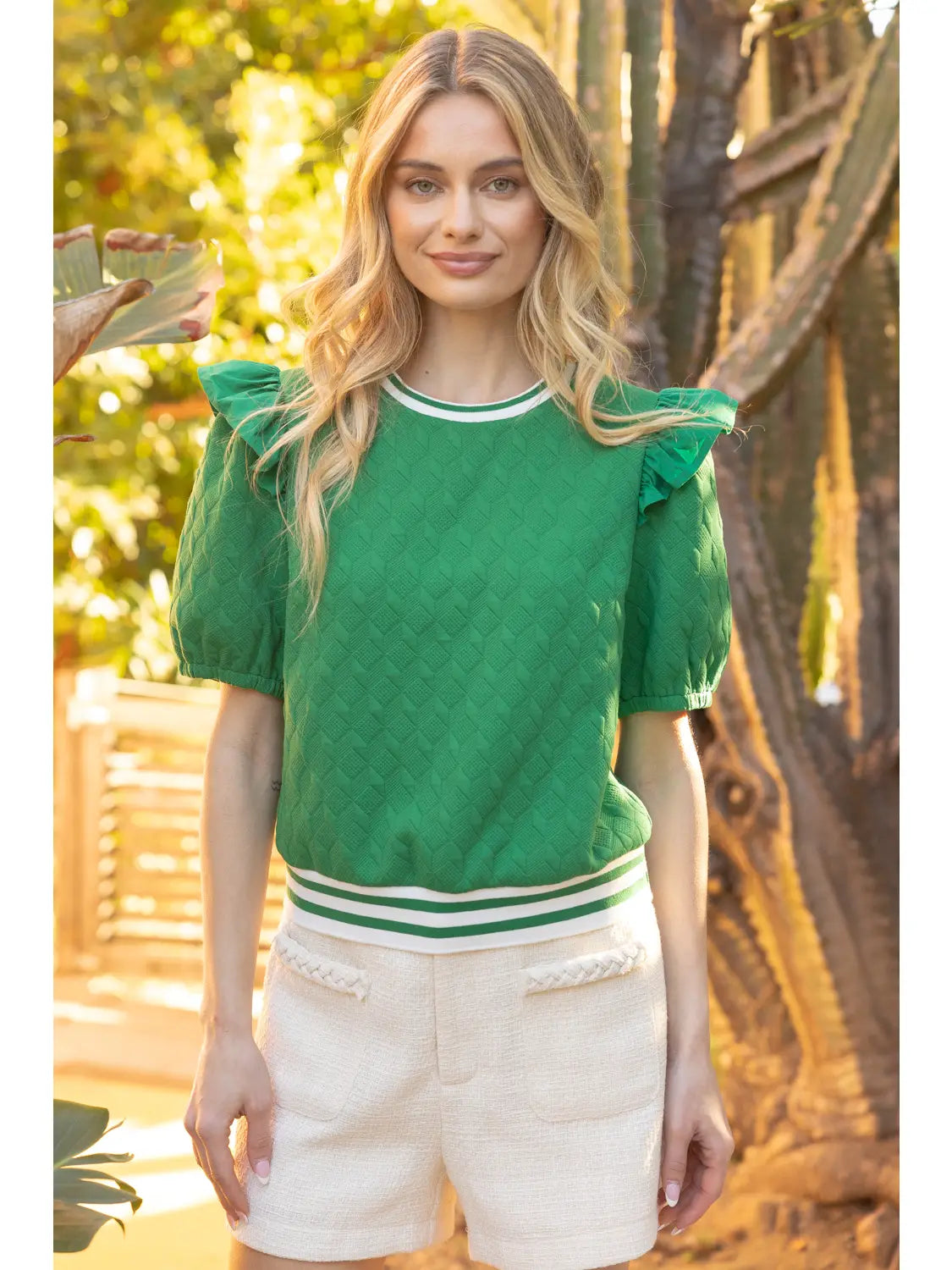 The Kimmie Top - Green