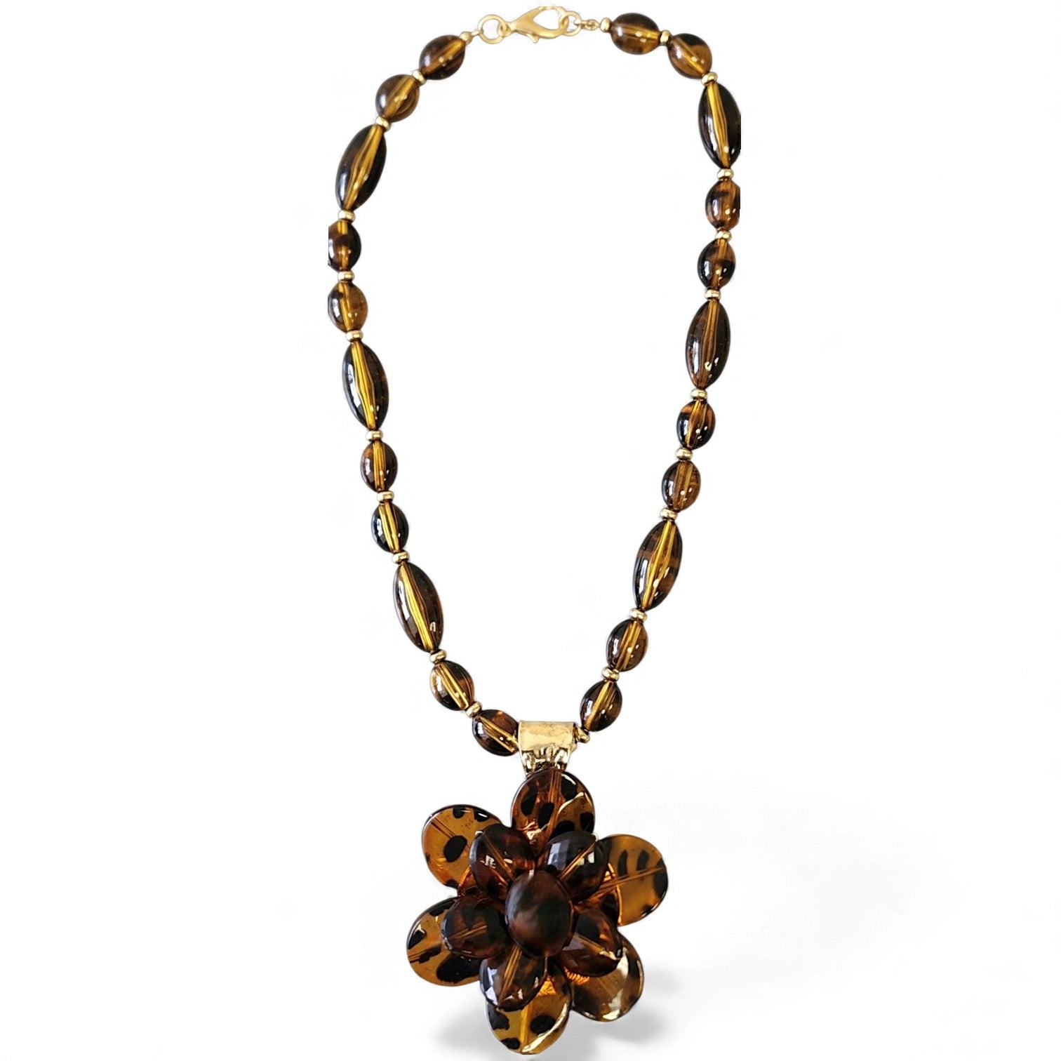 The Iris Tortoise Necklace