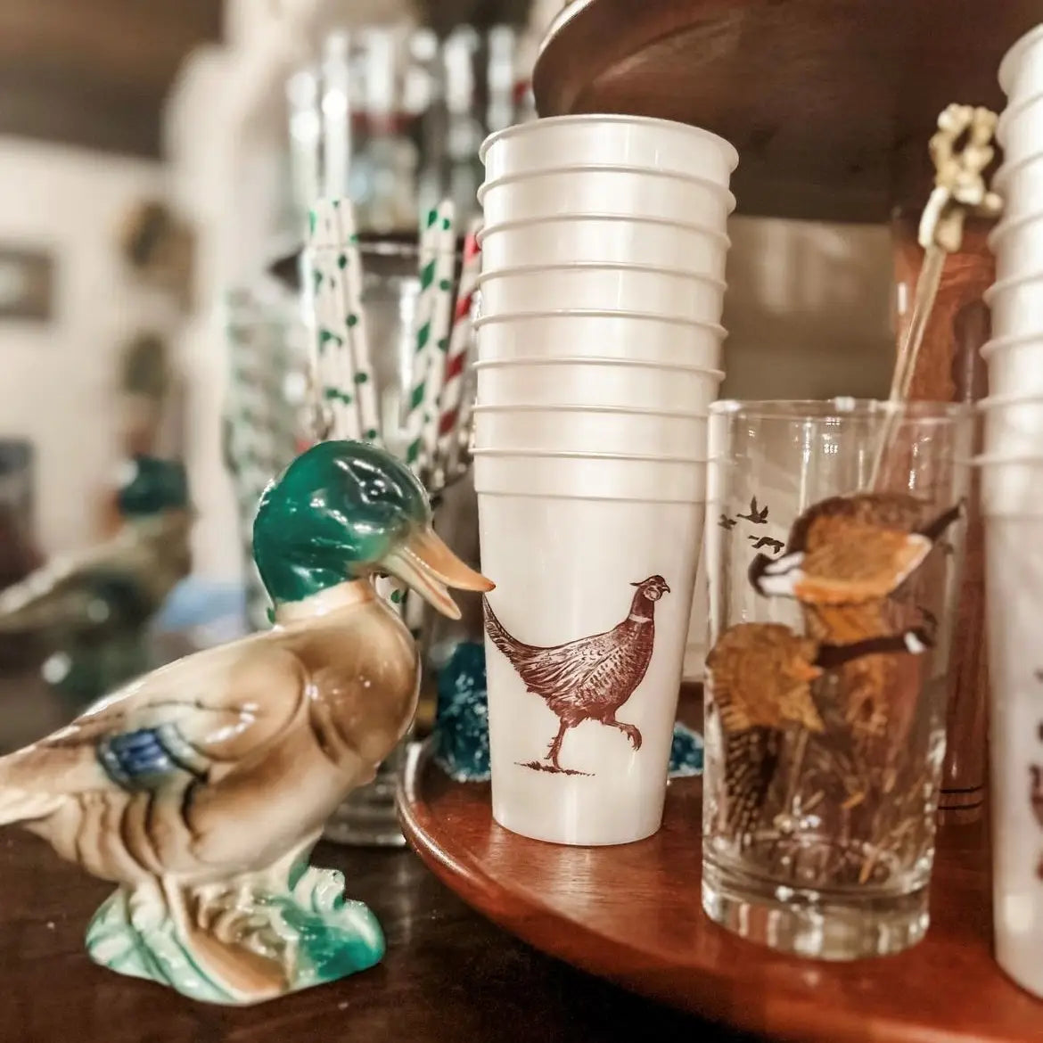 Pheasant Pearlized Cup- 16 oz