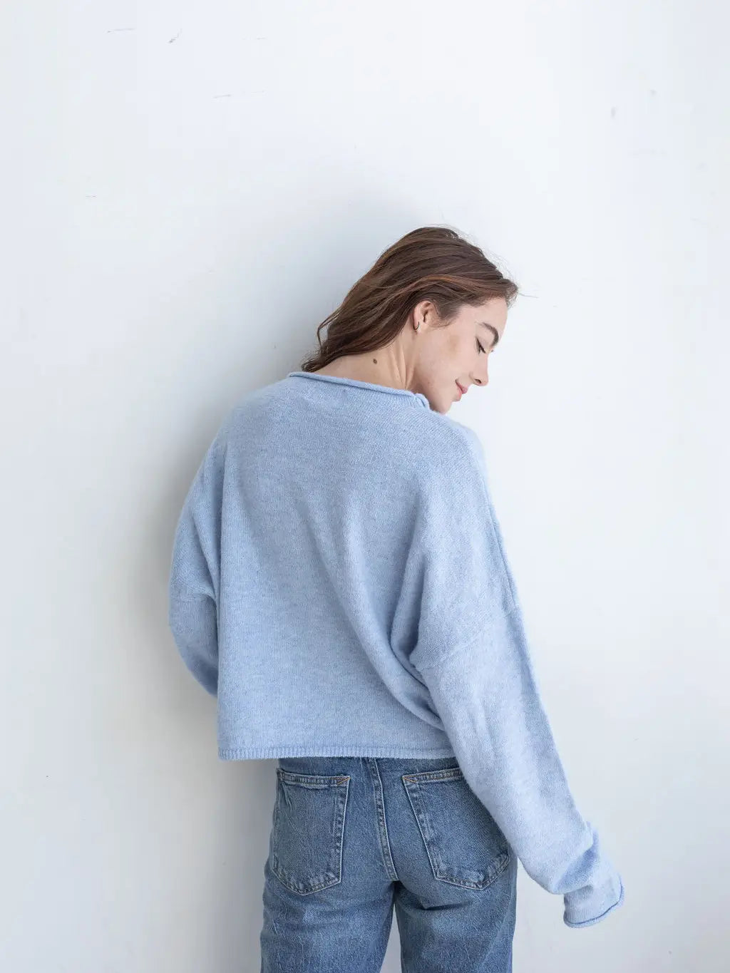 The Piper Cardigan - Sky Blue