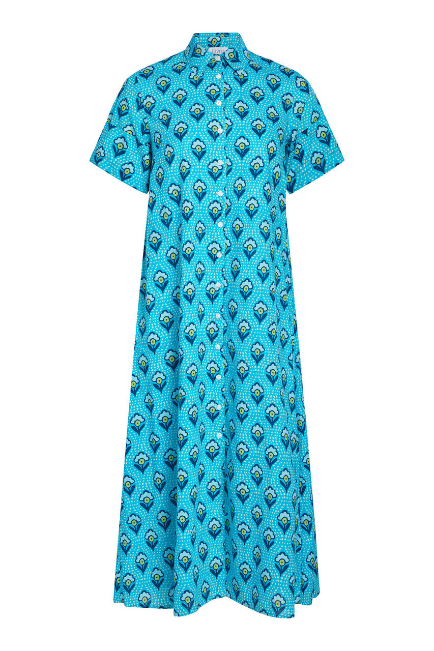 Gibbons Dress - Dotted Floral