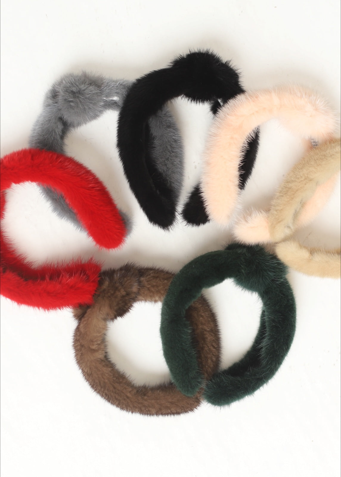 Mink Headband- Multiple Color Options