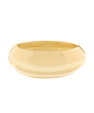 Graduated Gold Bangle Bracelet