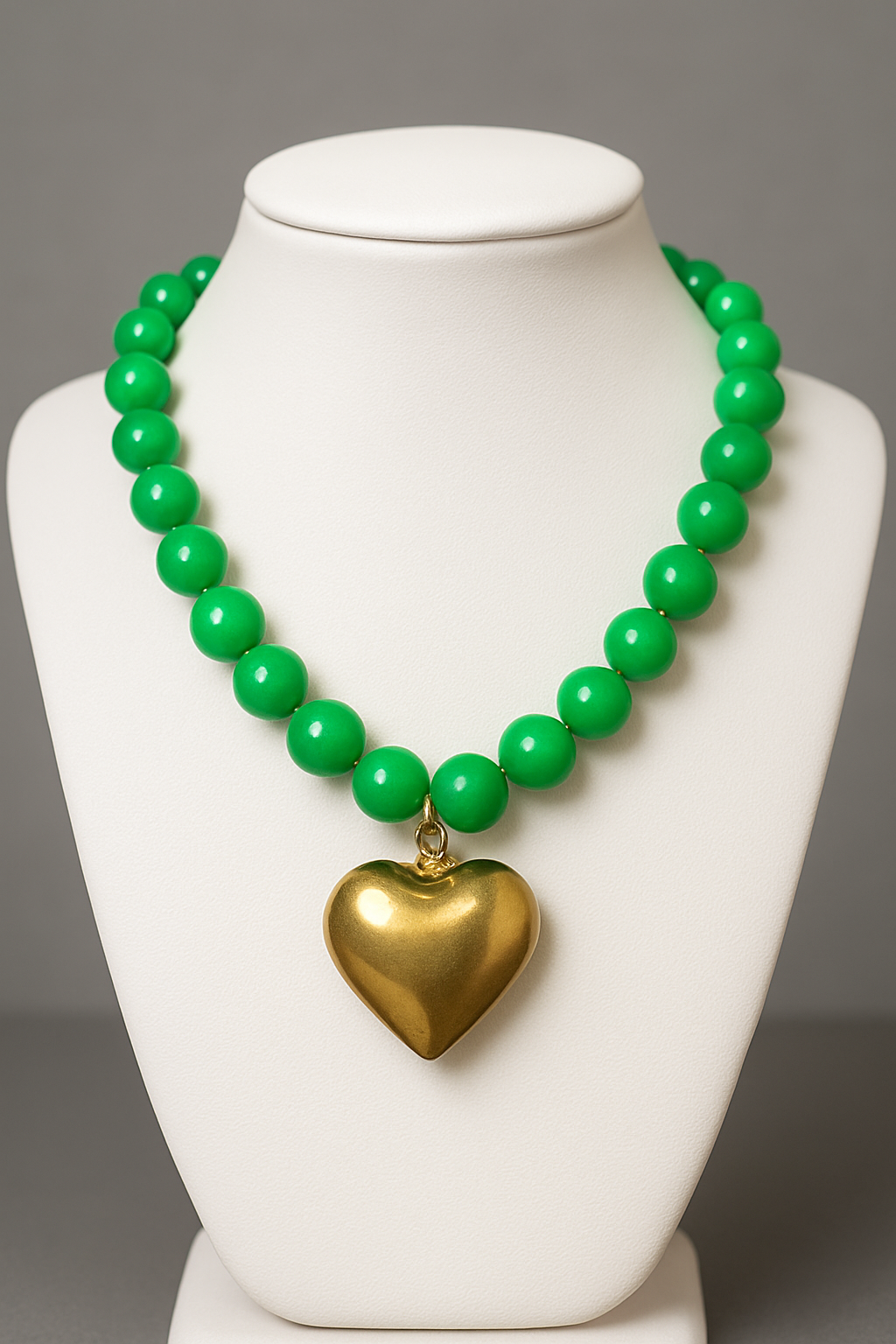 The Golden Heart Necklace - Three Colors