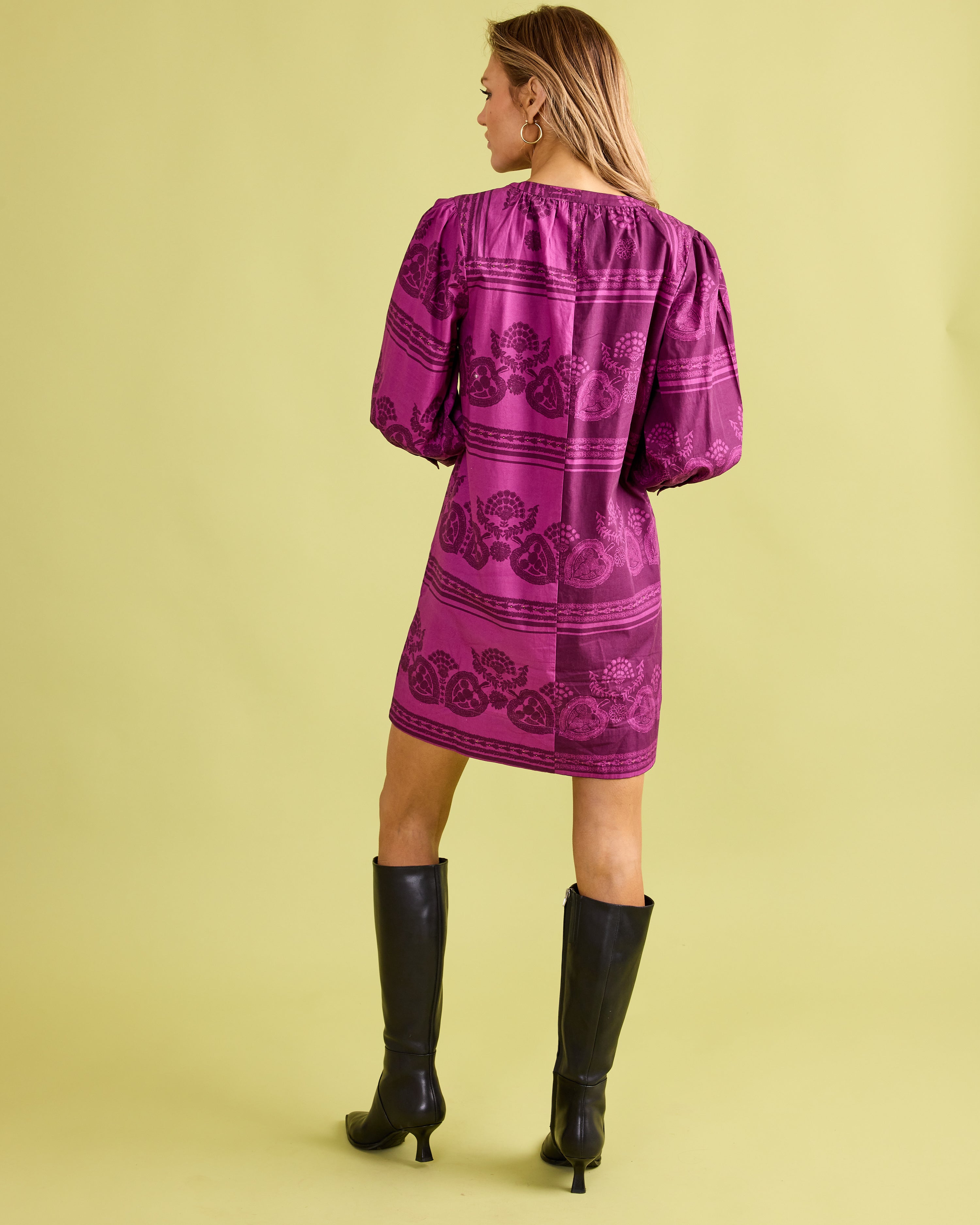 The Paloma Dress - Garden Motif