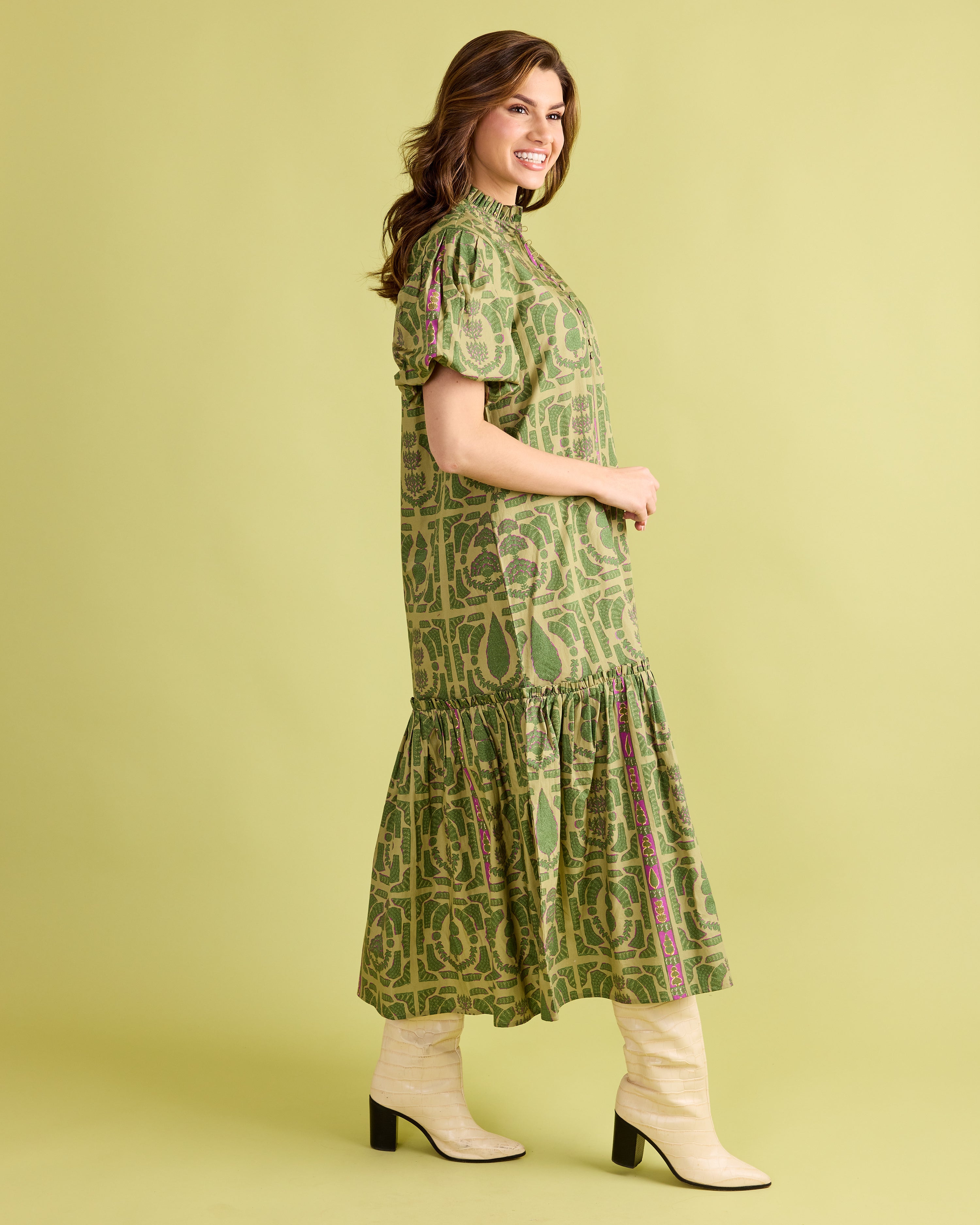 Carly Dress - Topiary