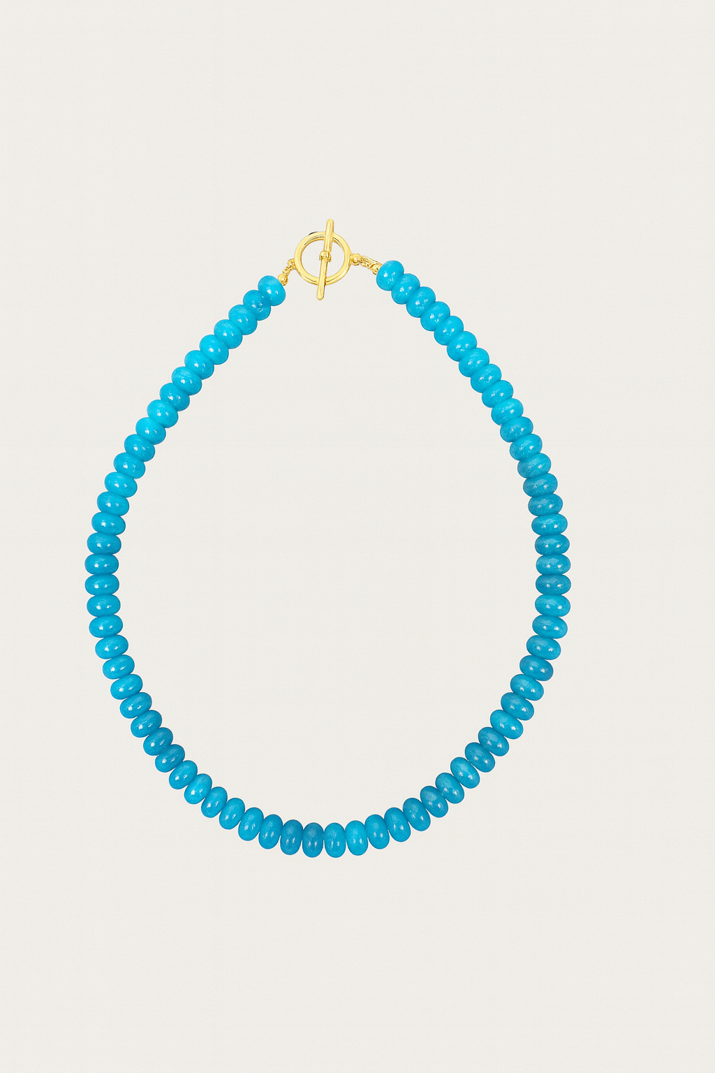 The Lilly Gemstone Bead Necklace - Multiple Colorways