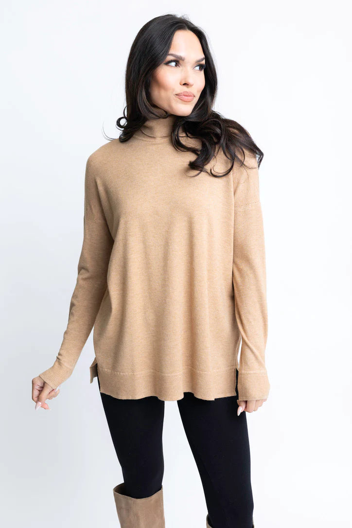 Turtleneck Sweater- Two Colors