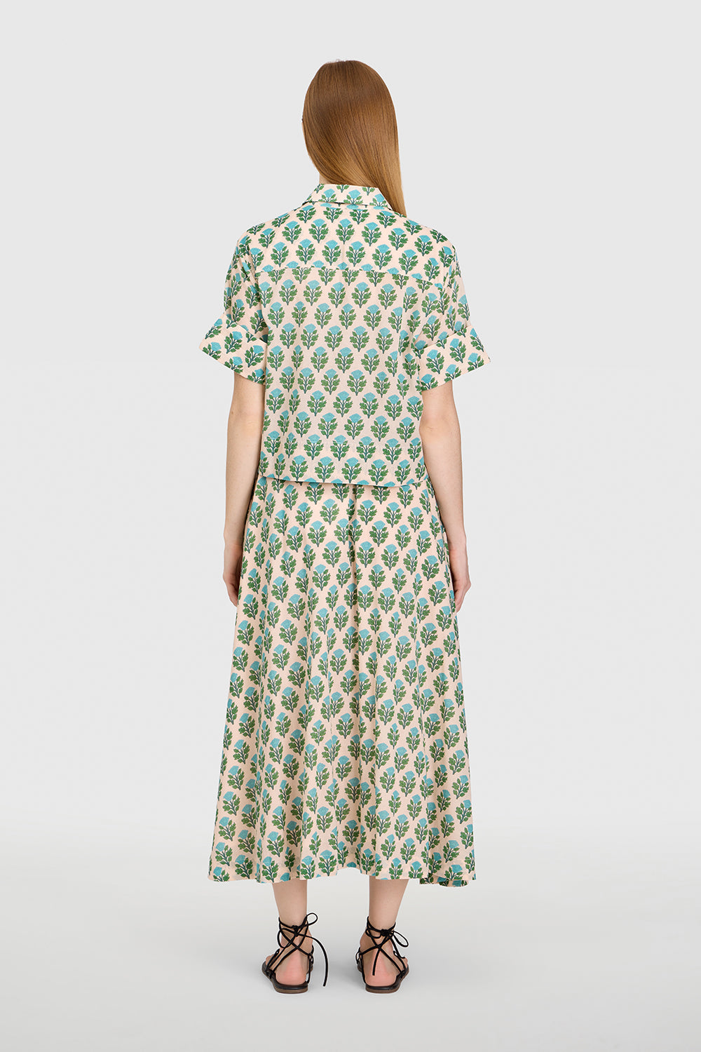 Pavilion Skirt - Salt Blush