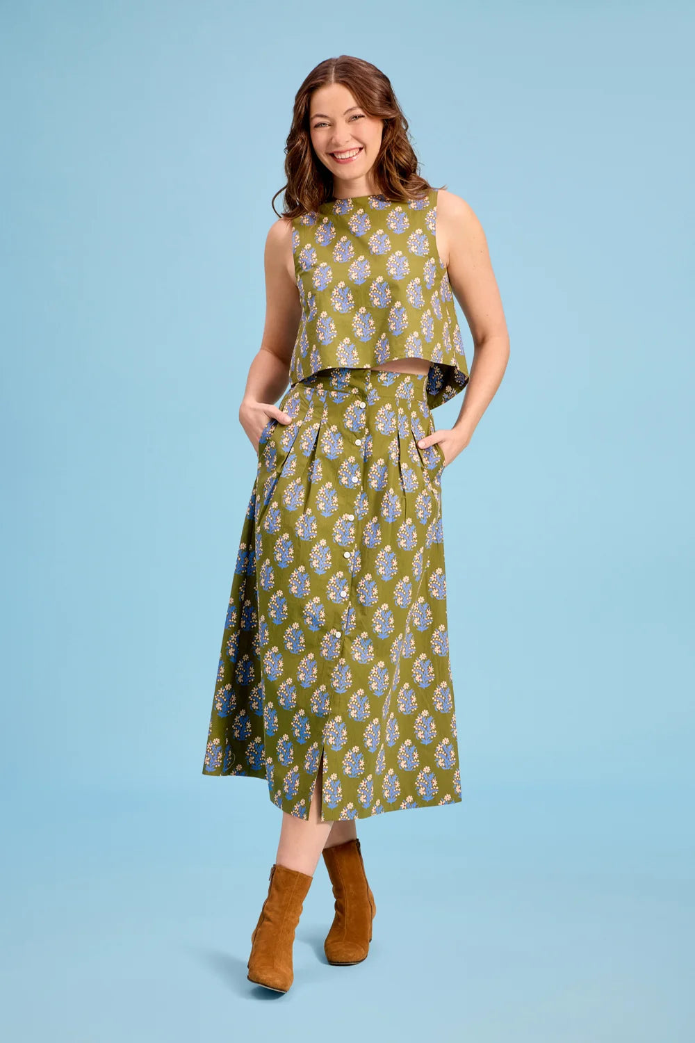Scout Skirt - Verdant