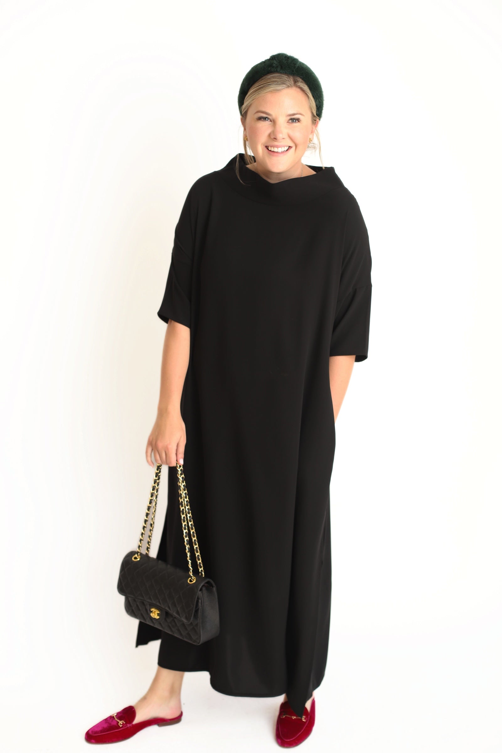 Audrey Maxi Dress- Black